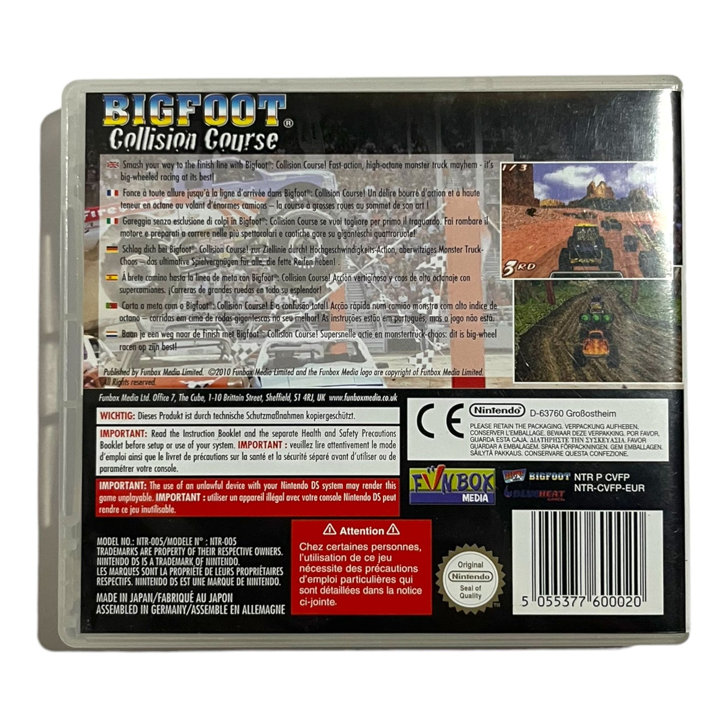 Big Foot: Colisson Course