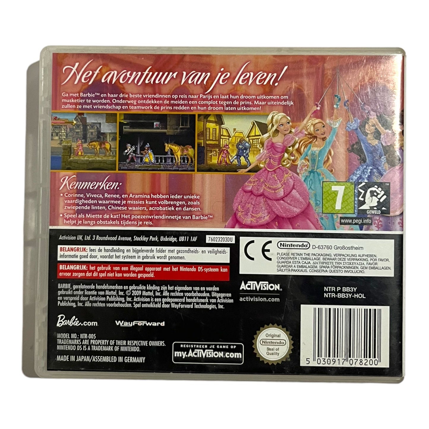 Barbie en De Drie Musketiers