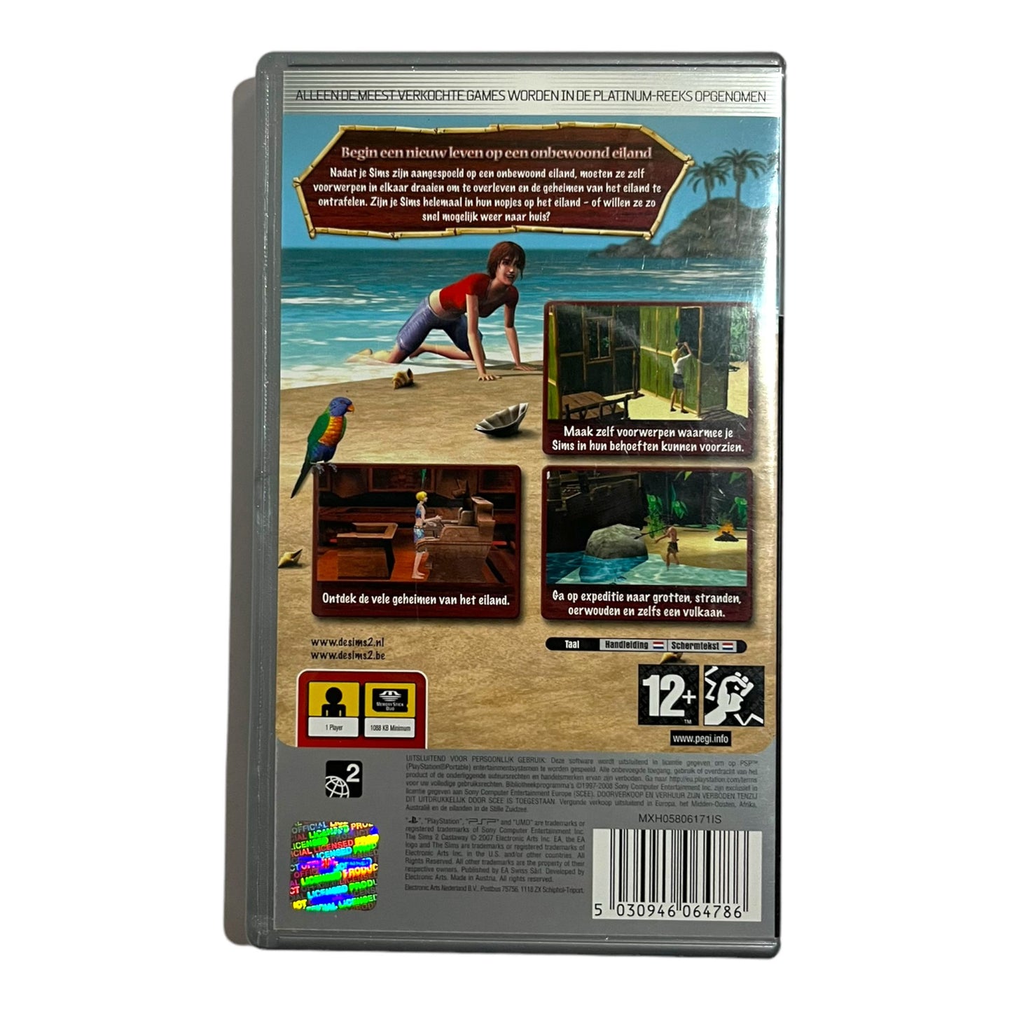 De Sims 2: Op een Onbewoond Eiland - Platinum