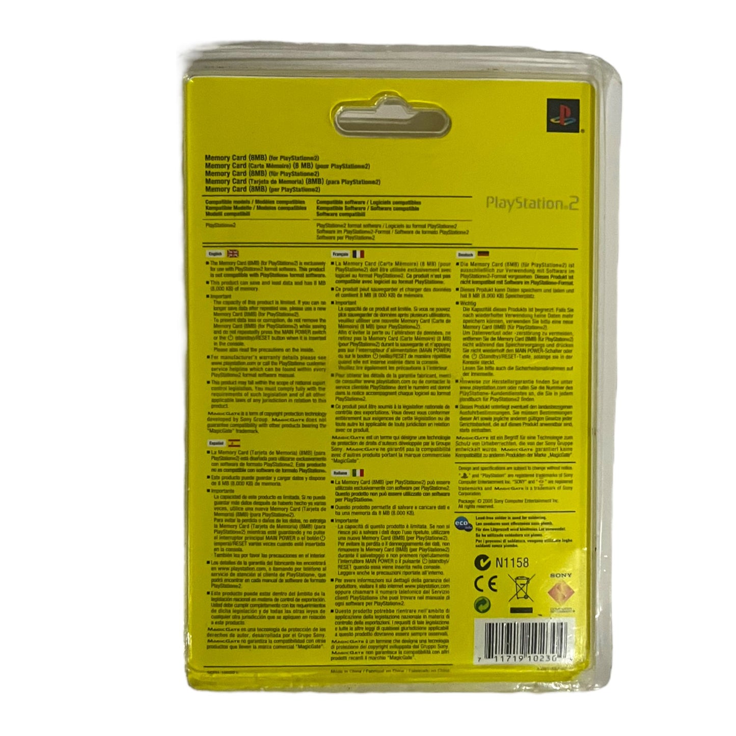 PlayStation 2 Memory Card