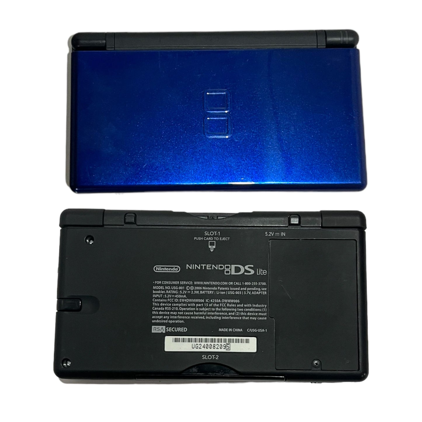 Nintendo DS Lite Noir/Bleu