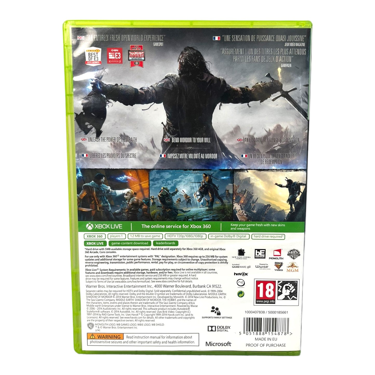 Middle-Earth: Shadow of Mordor