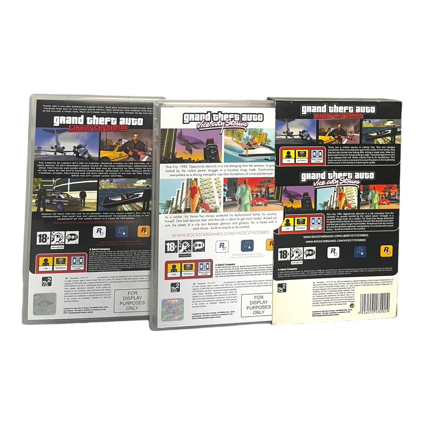 Grand Theft Auto Double Pack GTA: Liberty City Stories - Vice City Stories
