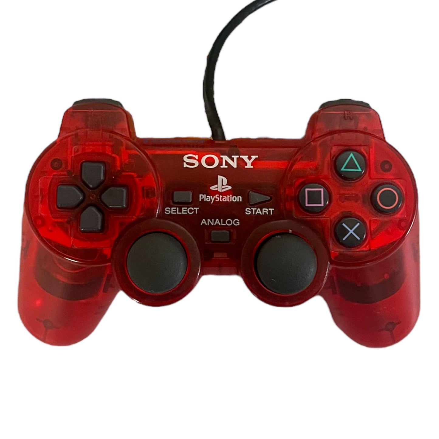 Manette PlayStation 2 Rouge Cramoisi
