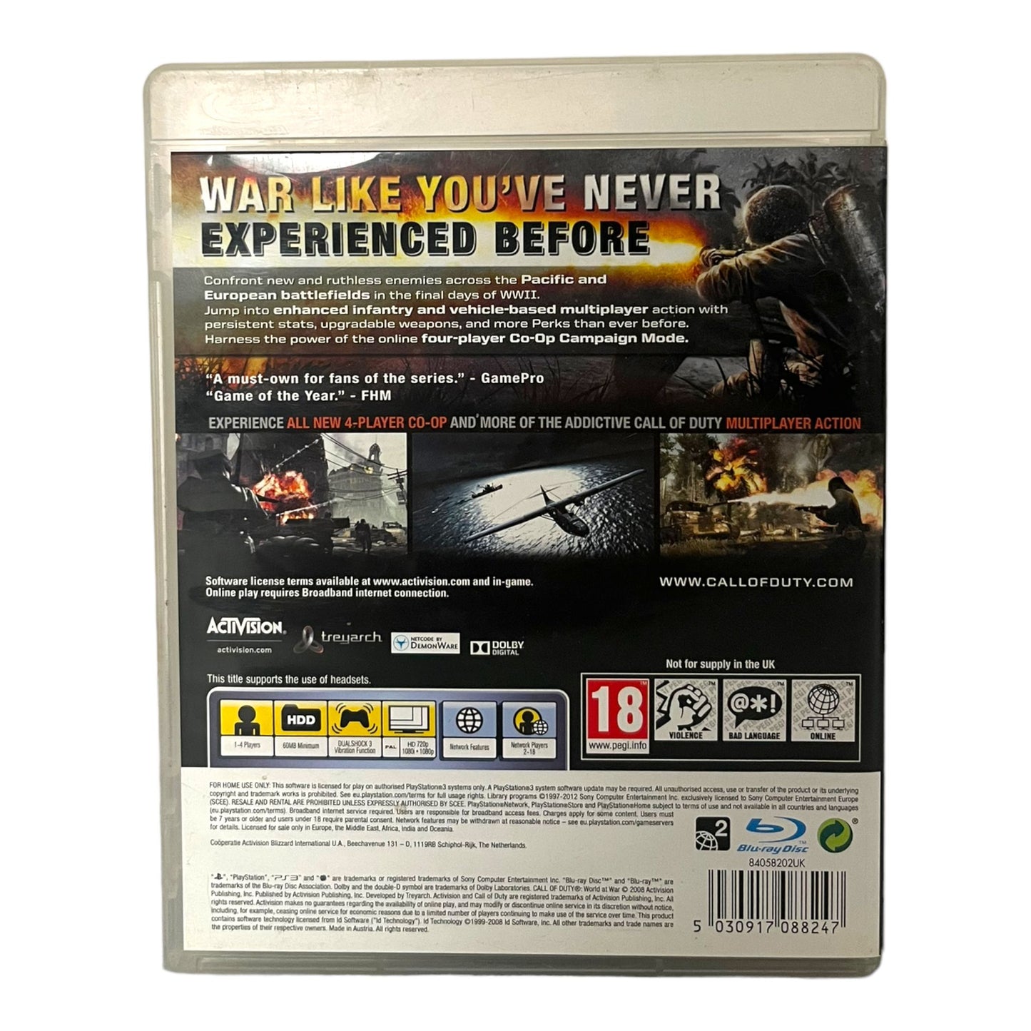 Call of Duty: World At War