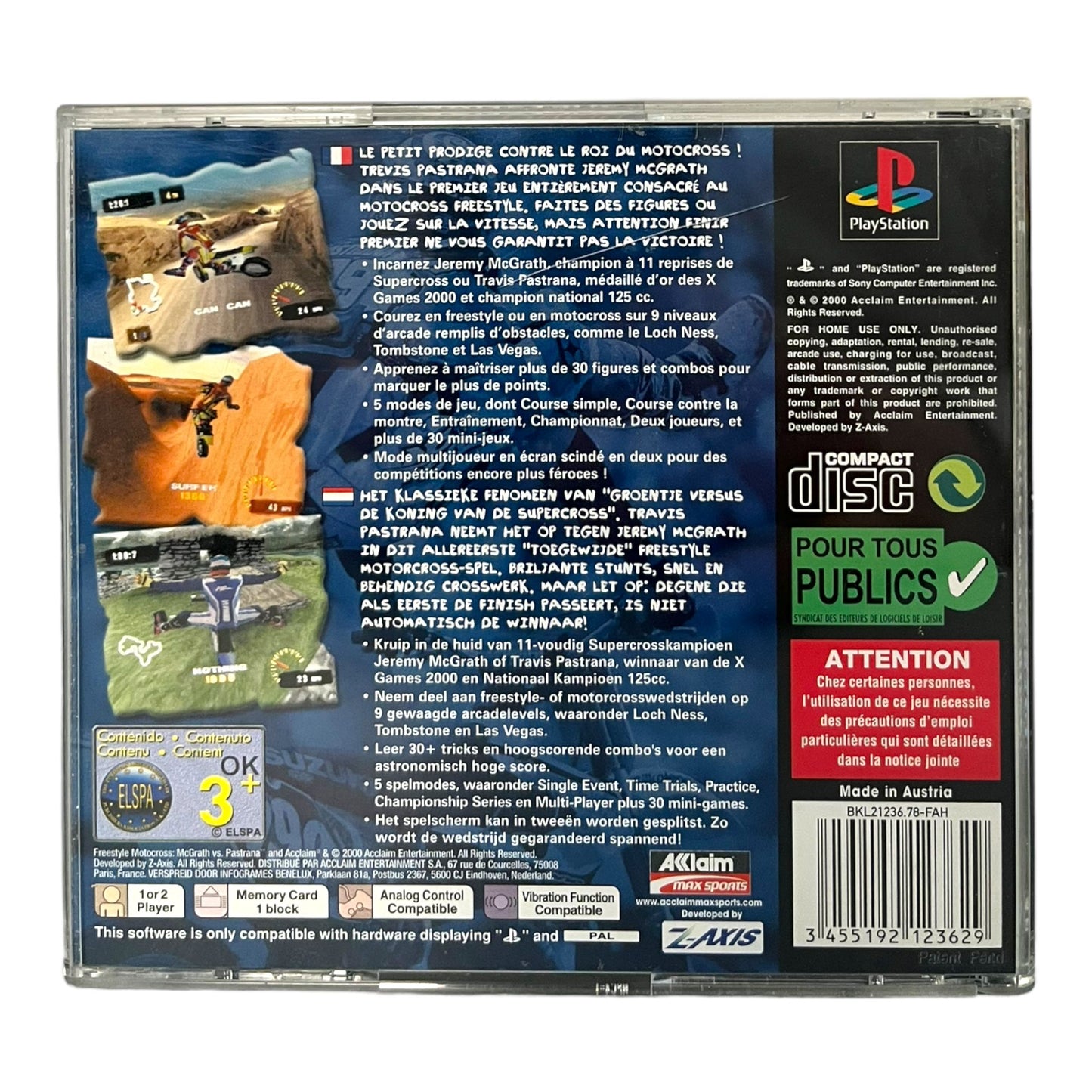 Freestyle Motocross: McGrath VS. Pastrana