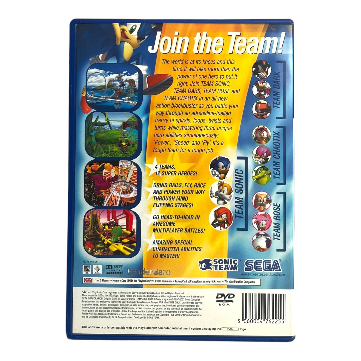 Sonic Heroes