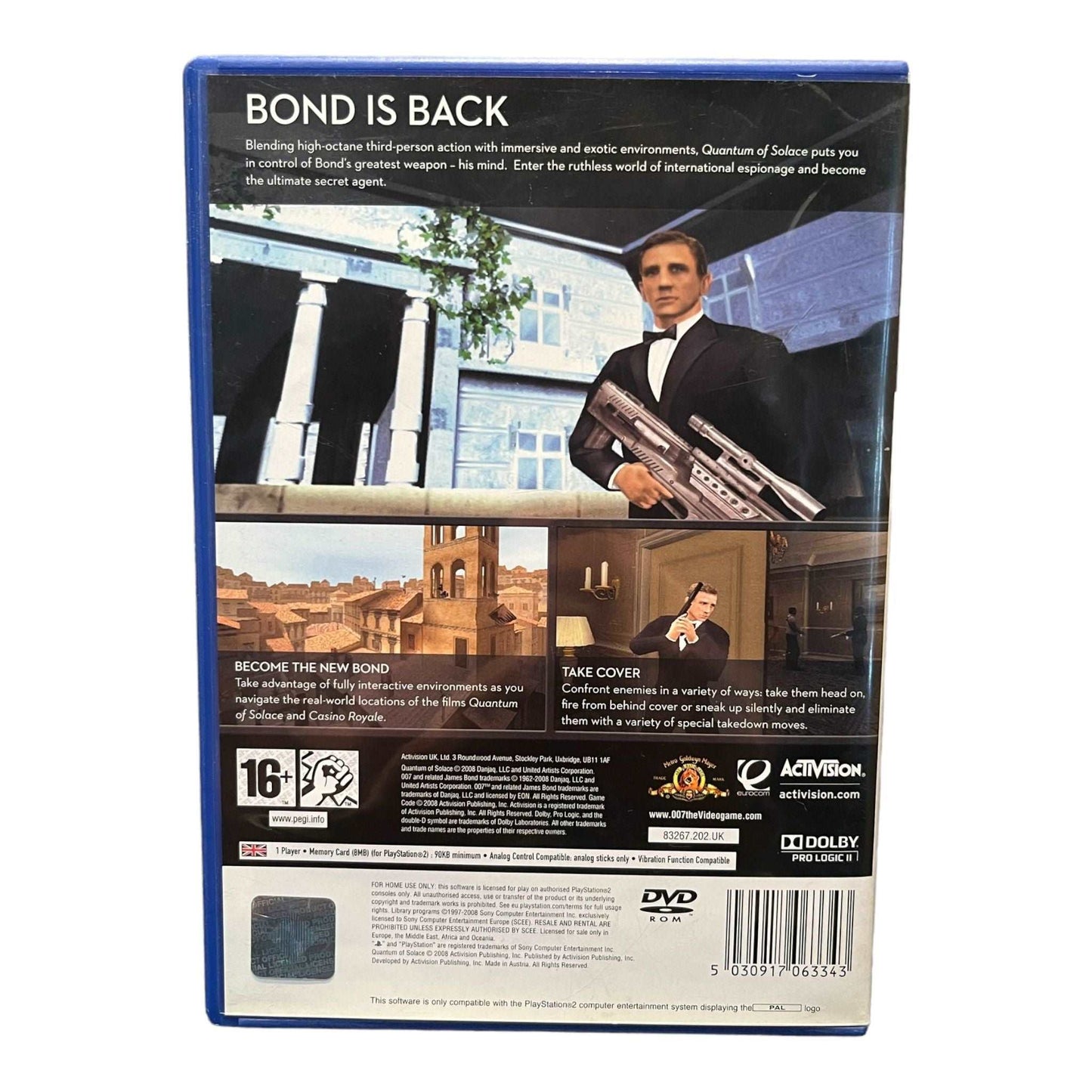 007: Quantum of Solace - PS2