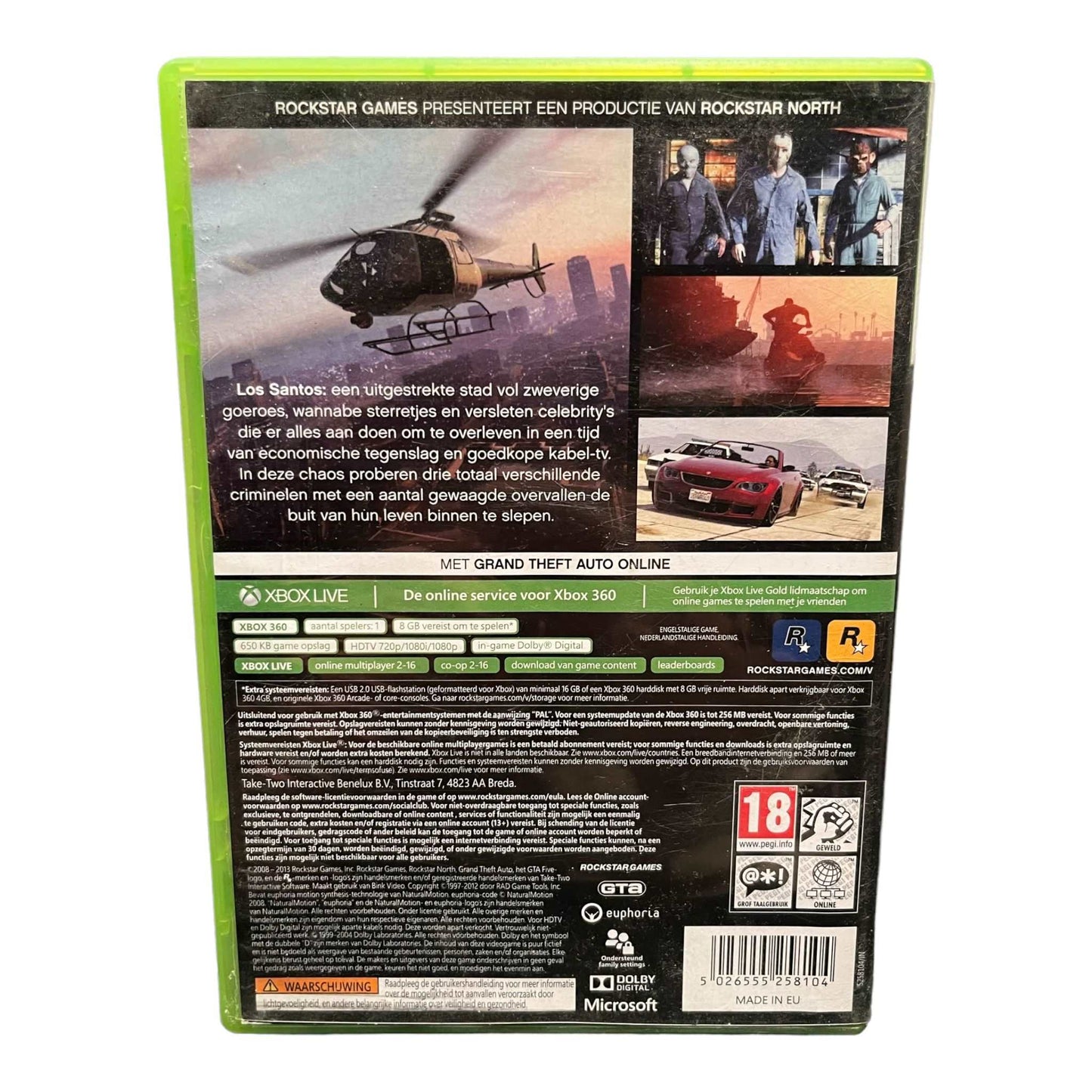Grand Theft Auto 5 GTA V - Xbox 360