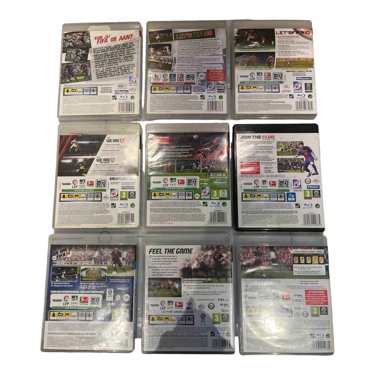 FIFA Bundel 2008 tot en met 2016 - PS3