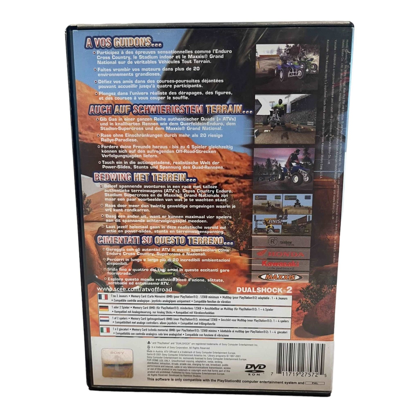 ATV Offroad All Terrain Vechile - PS2