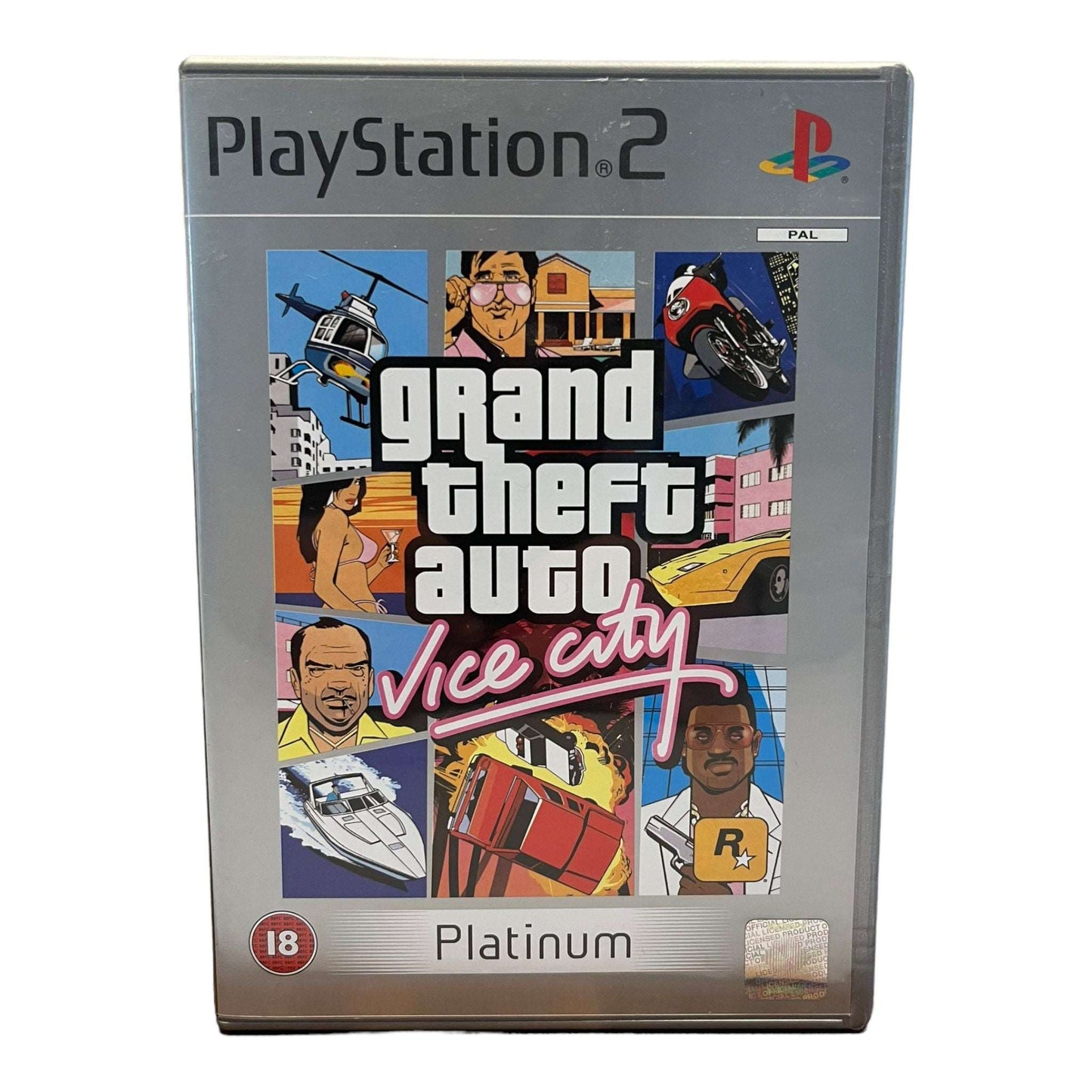 Grand Theft Auto: Vice City - PS2 - Platinum