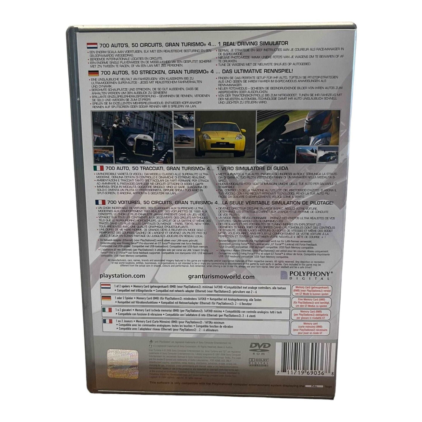 Gran Turismo 4 - PS2 - Platinum