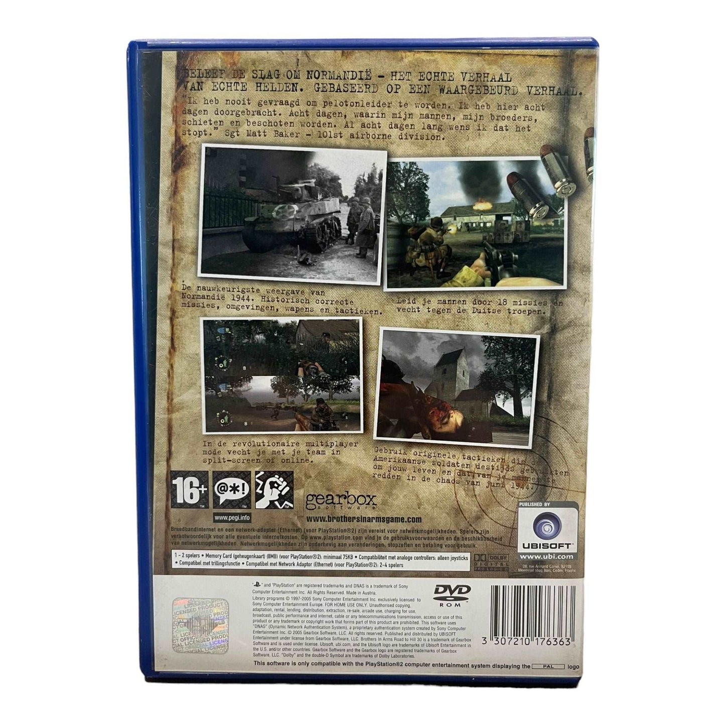 Brothers In Arms: Road To Hill 30 - PS2