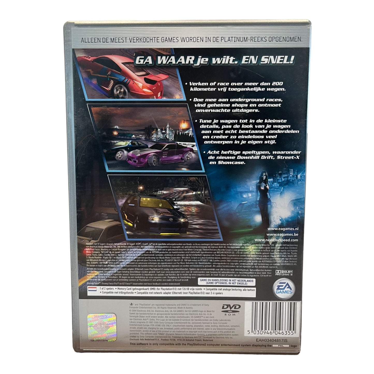 Need For Speed: Underground 2 - Platinum