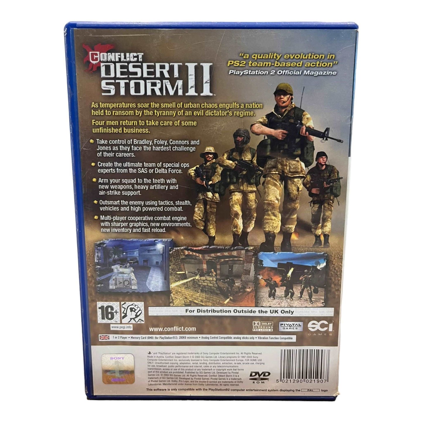 Desert Storm 2: Conflict - PS2