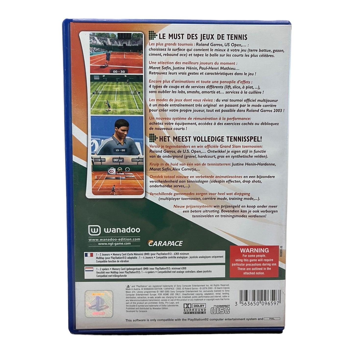 Roland Garros French Open 2003