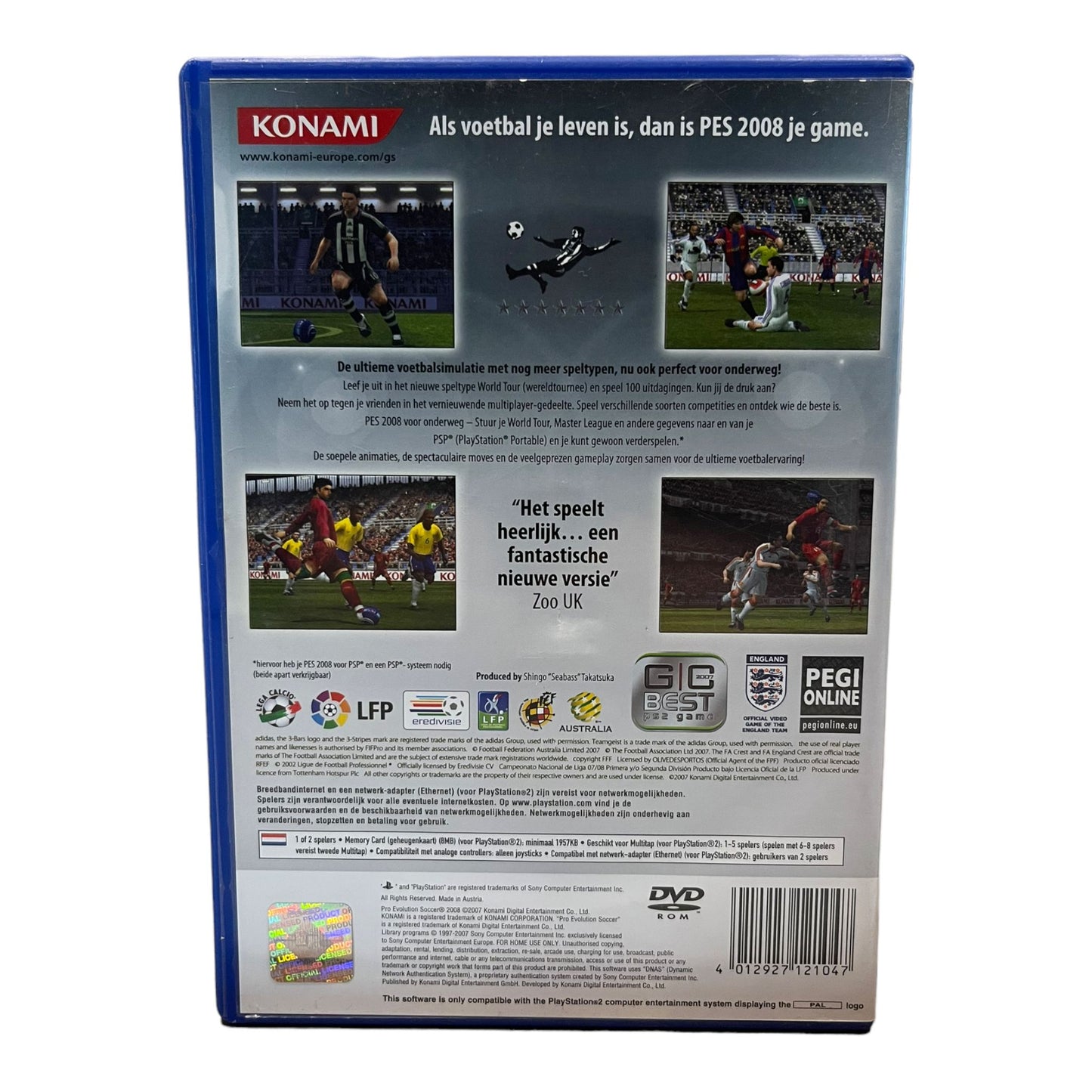 PES 2008 Pro Evolution Soccer