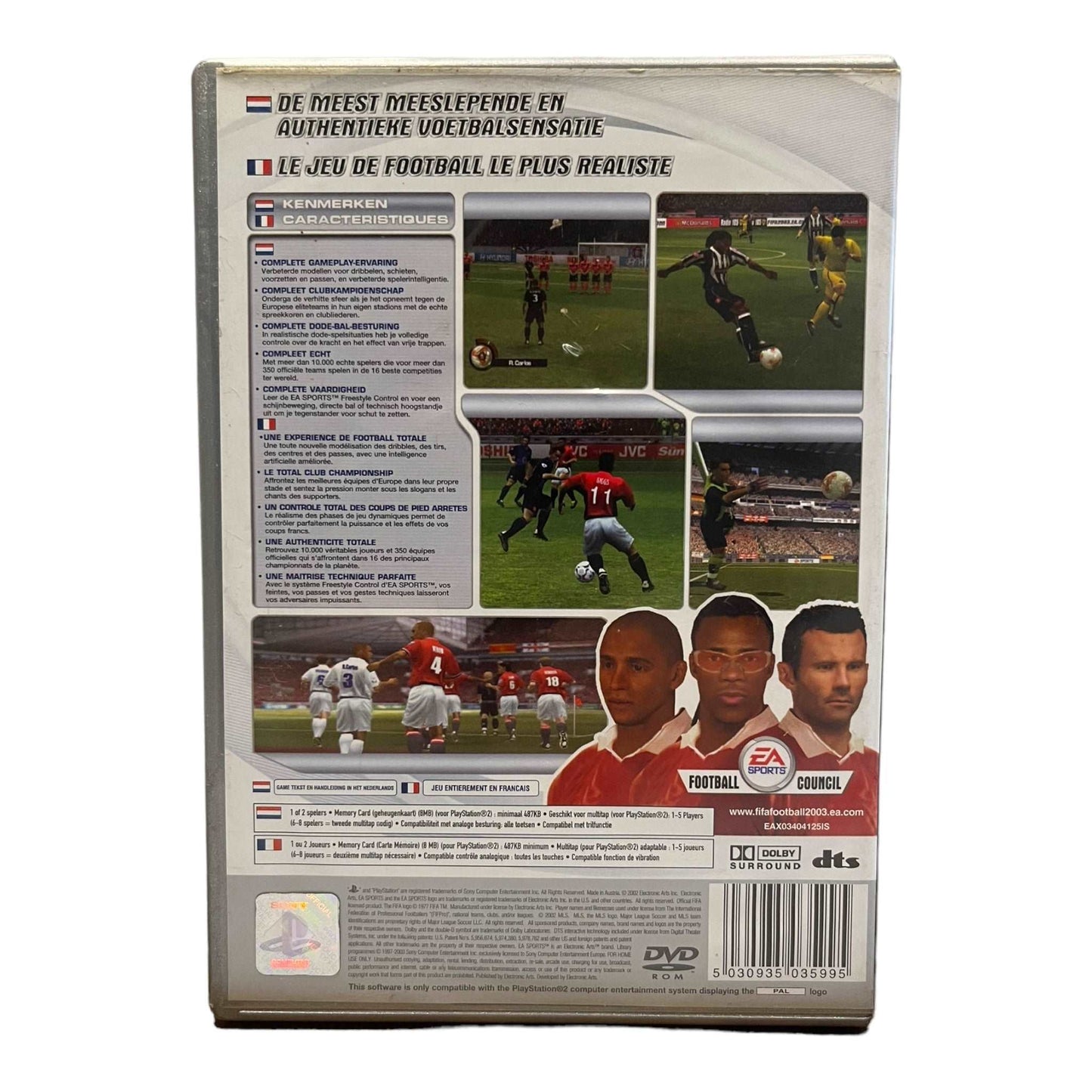 FIFA Football 2003 - PS2 - Platinum