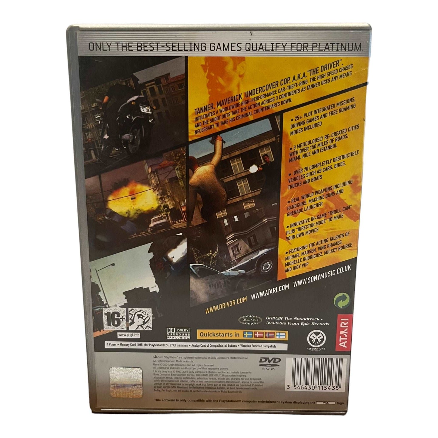 Driver - PS2 - Platinum