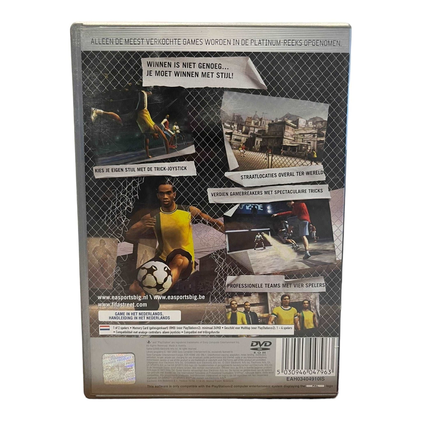 FIFA Street - PS2 - Platinum