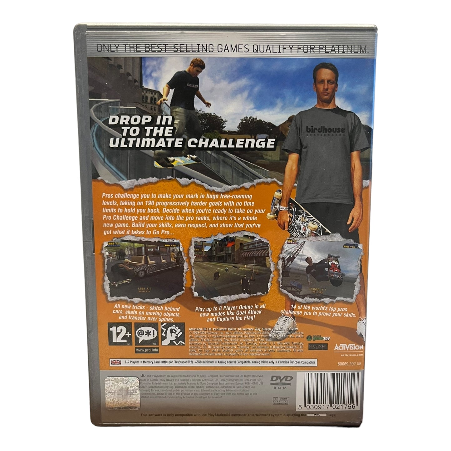 Tony Hawk's Pro Skater 4 - Platine