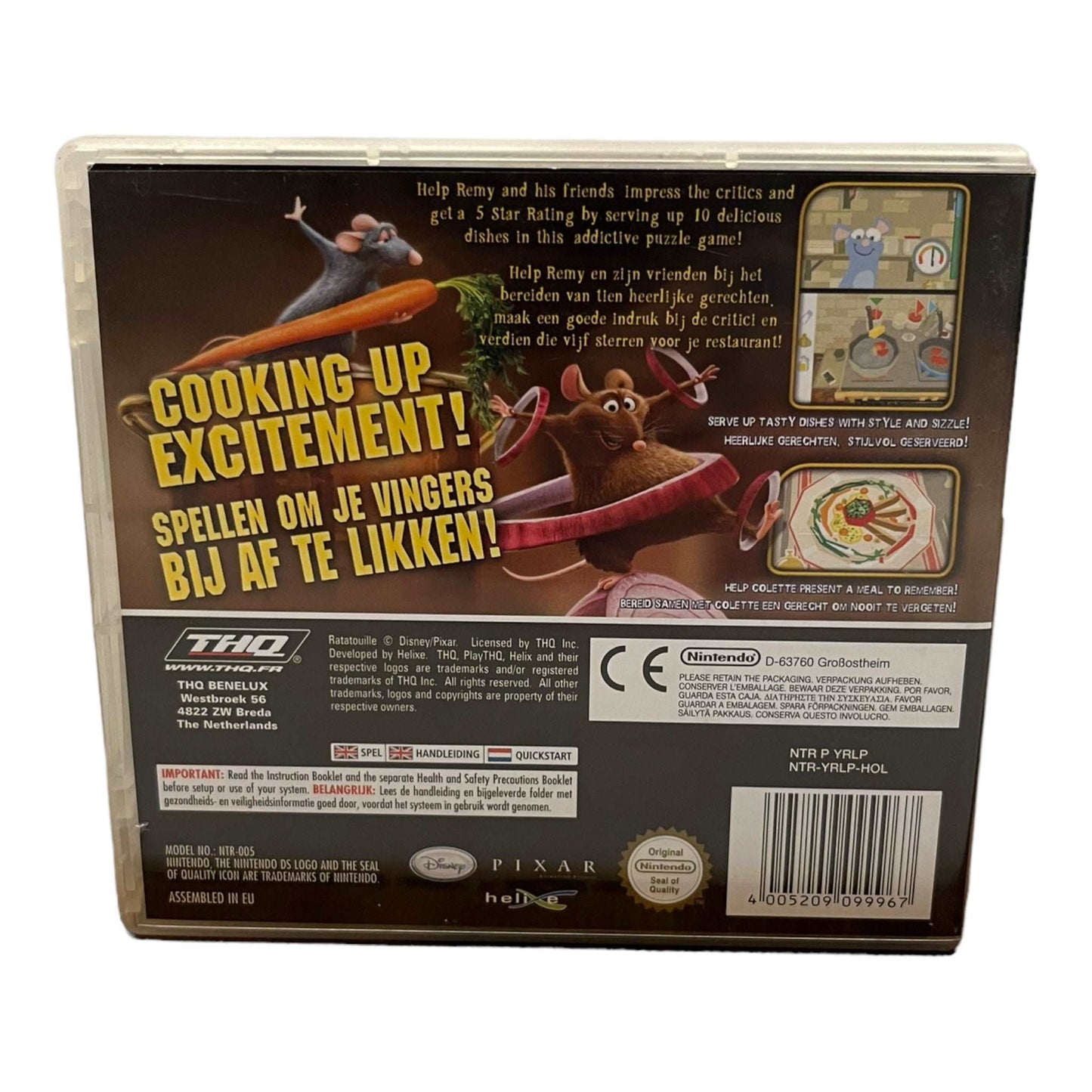 Disney Ratatouille: Food Frenzy - DS