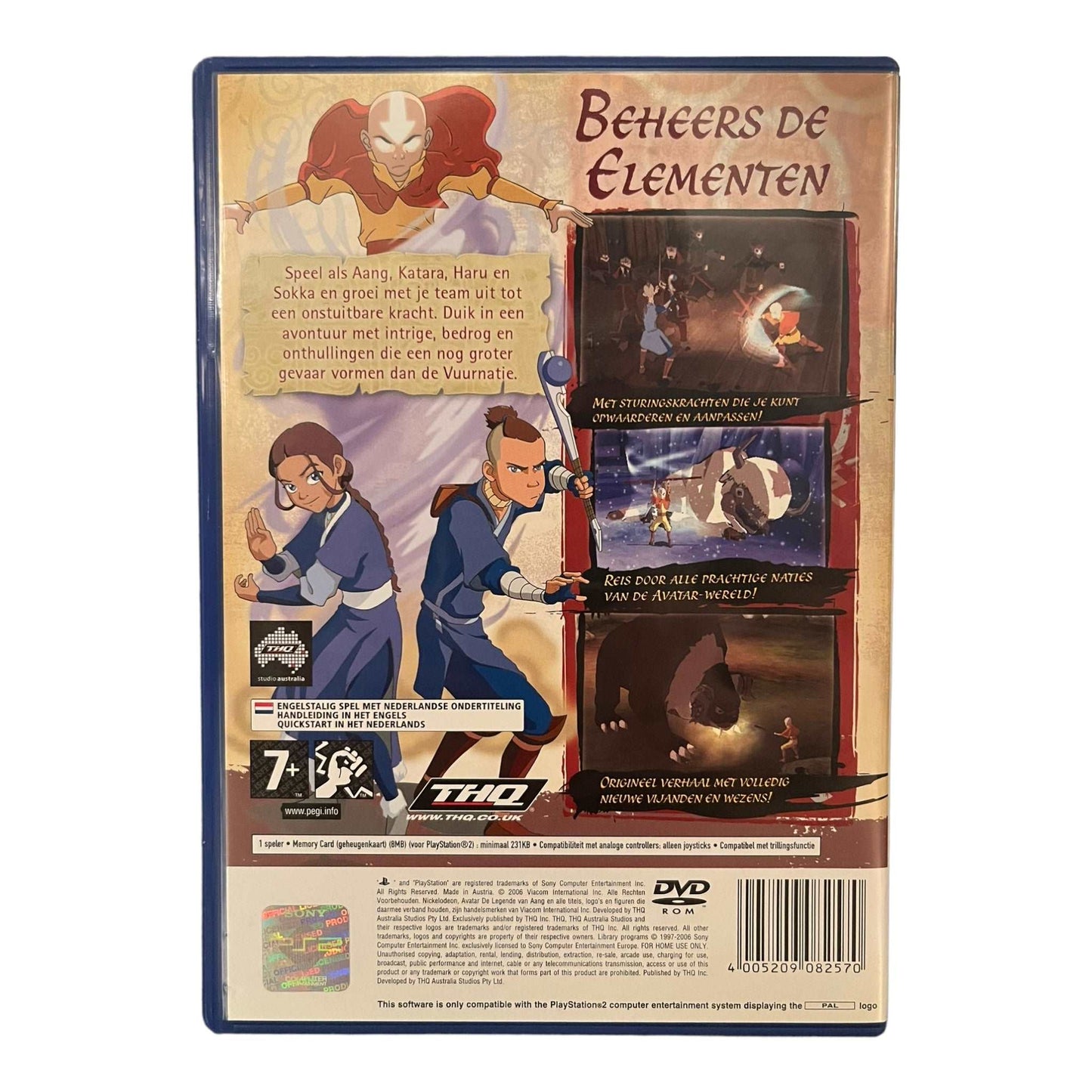 Avatar De Legende Van Aang - PS2