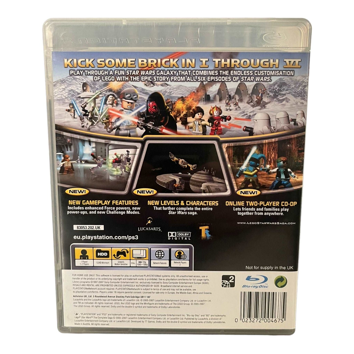 LEGO Star Wars: The Complete Saga - PS3