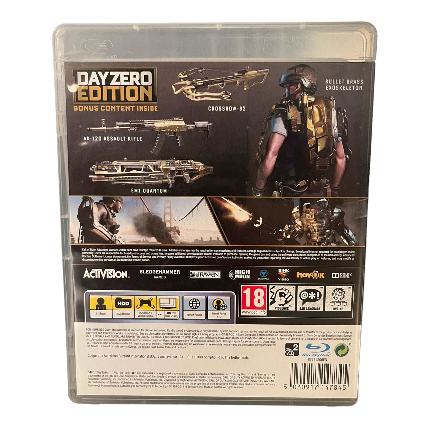 Call Of Duty: Advanced Warfare - PS3