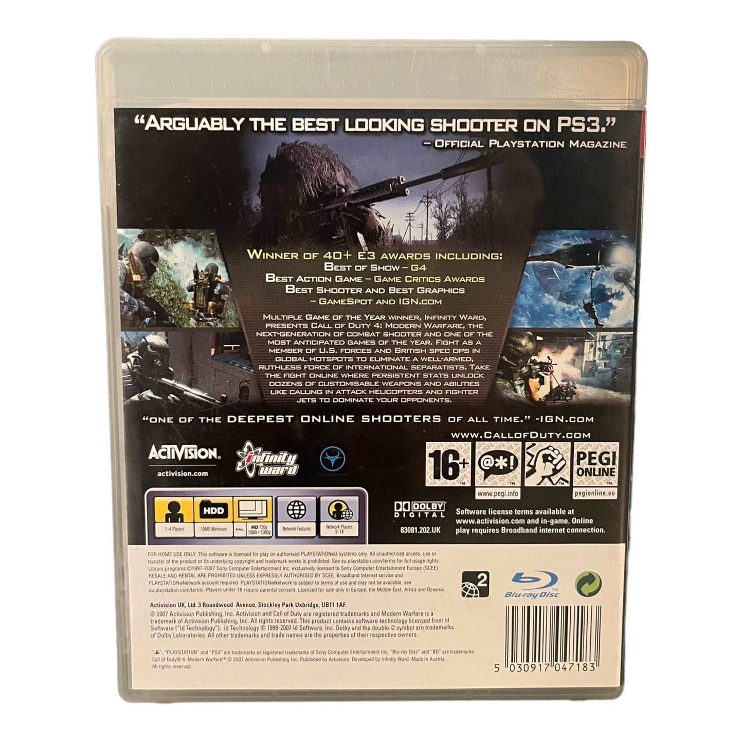 Call Of Duty 4: Modern Warfare - PS3