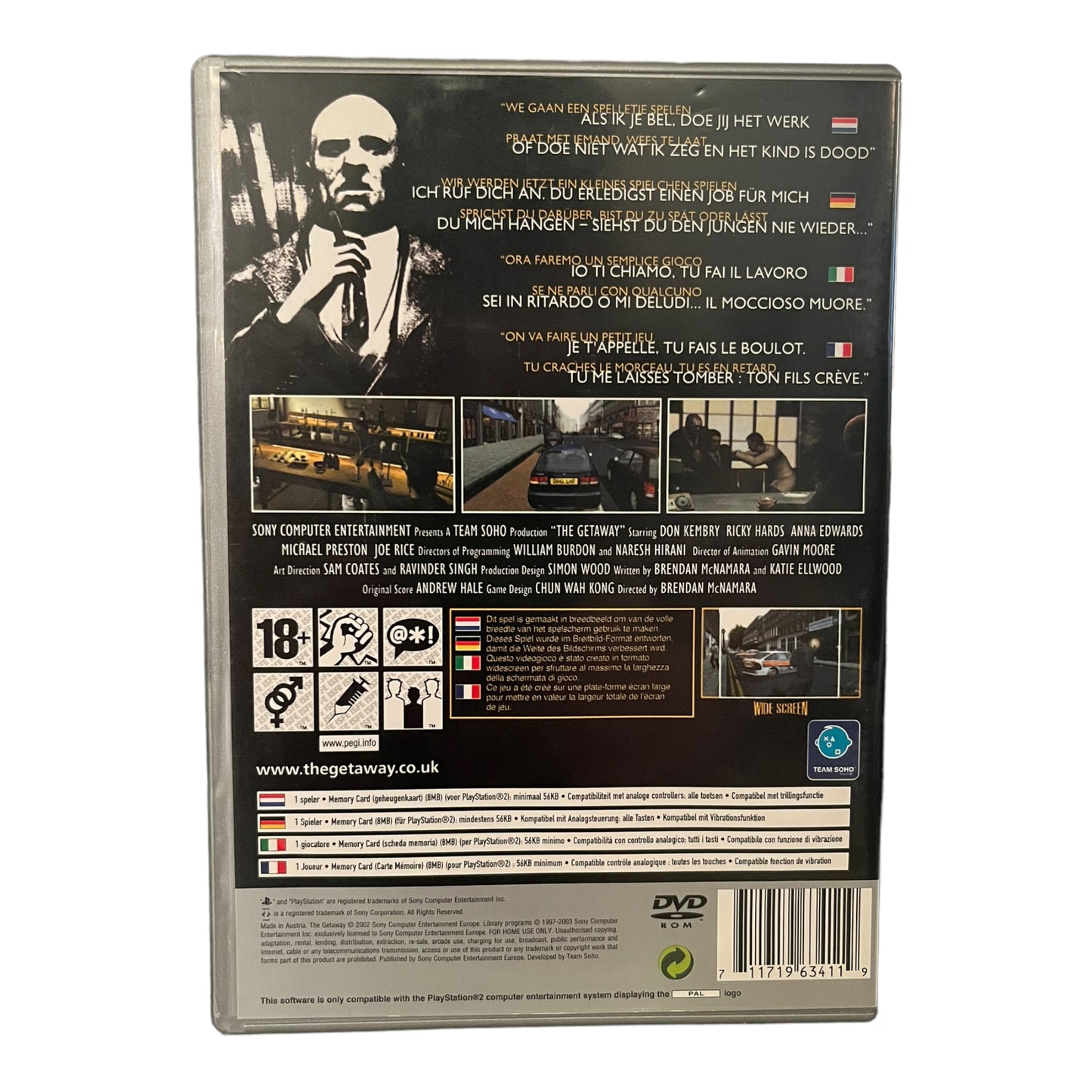 The Getaway - Platinum