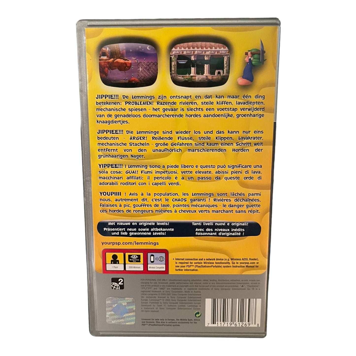 Lemmings - PSP - Platinum