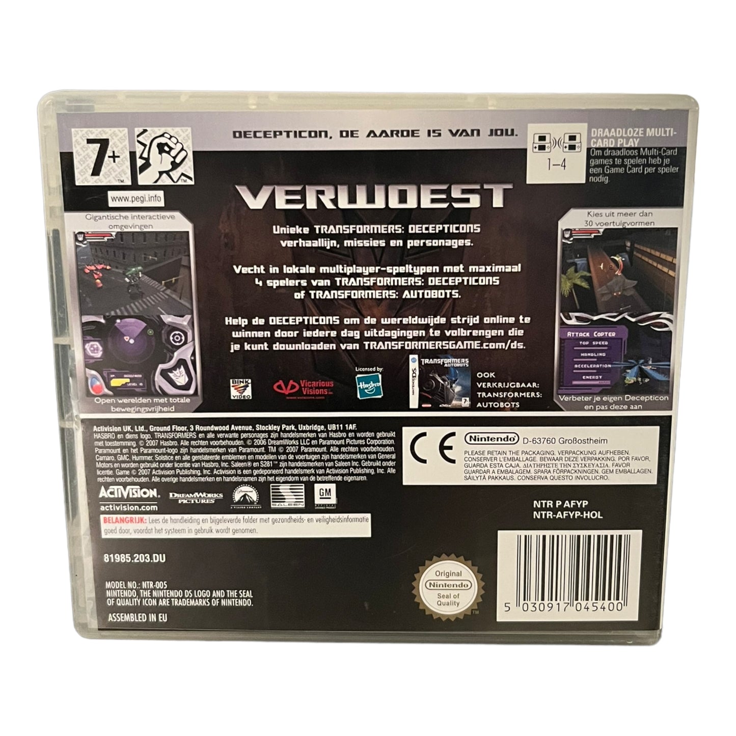 Transformers: Deceptions