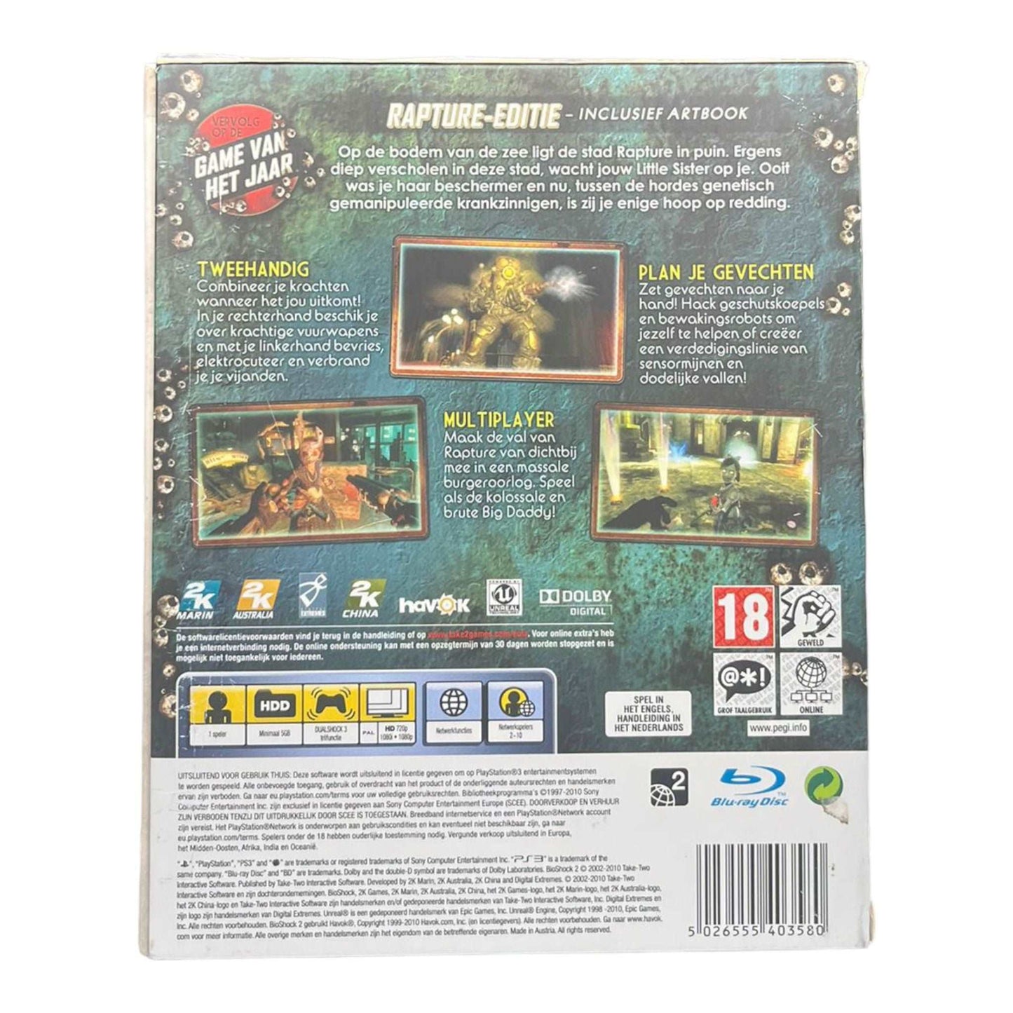 Bioshock 2 Rapture Edition - PS3
