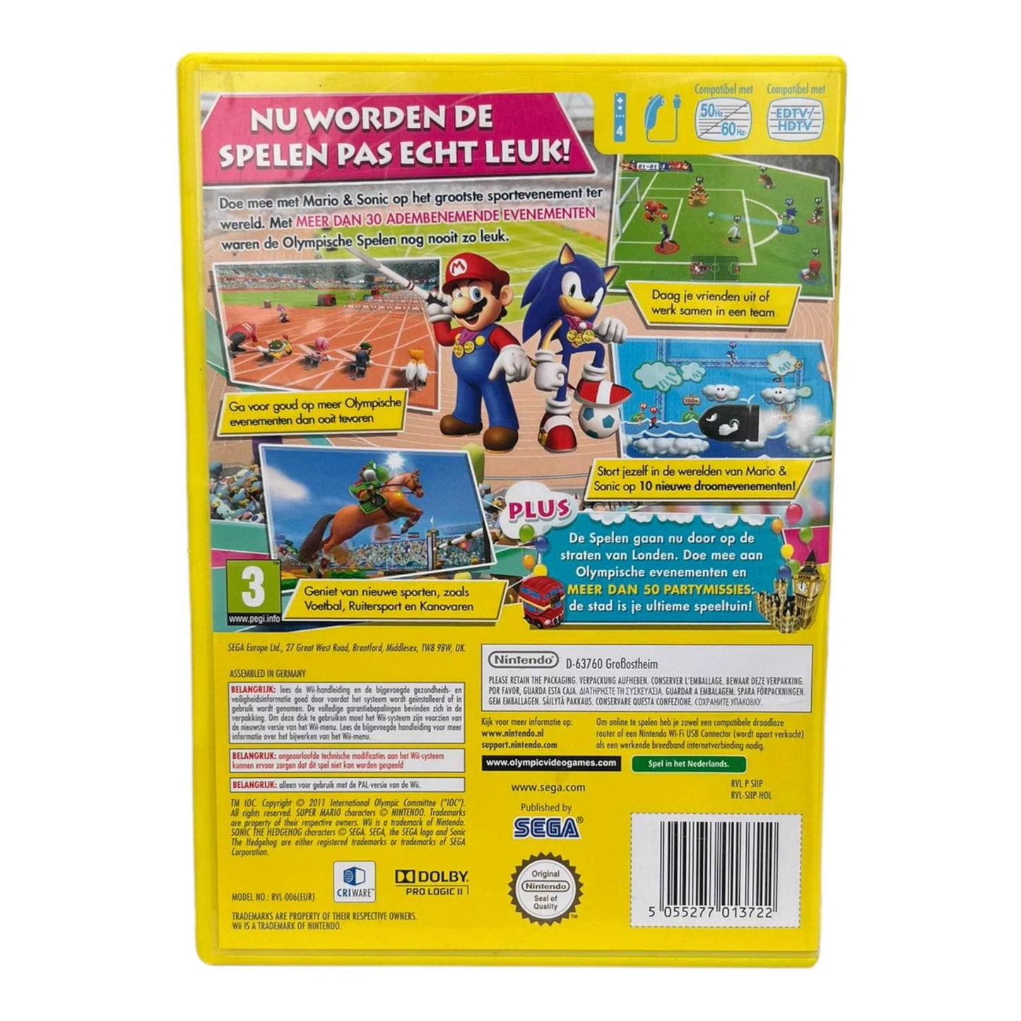 Mario & Sonic op de Olympische spelen Londen 2012 - Wii