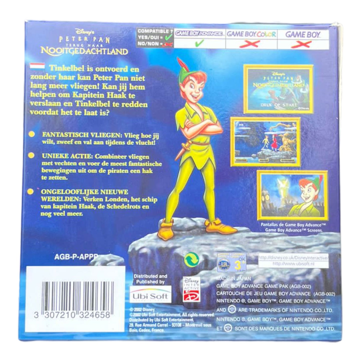 Peter Pan terug naar nooitgedachtland