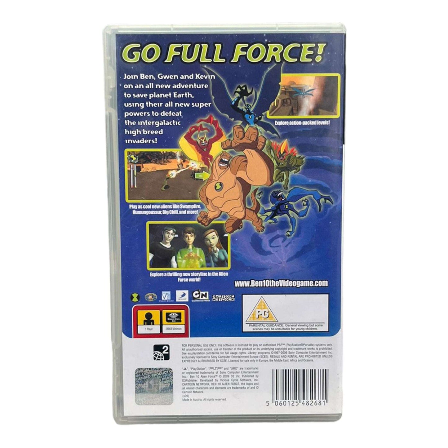 Ben 10 Alien Force - PSP