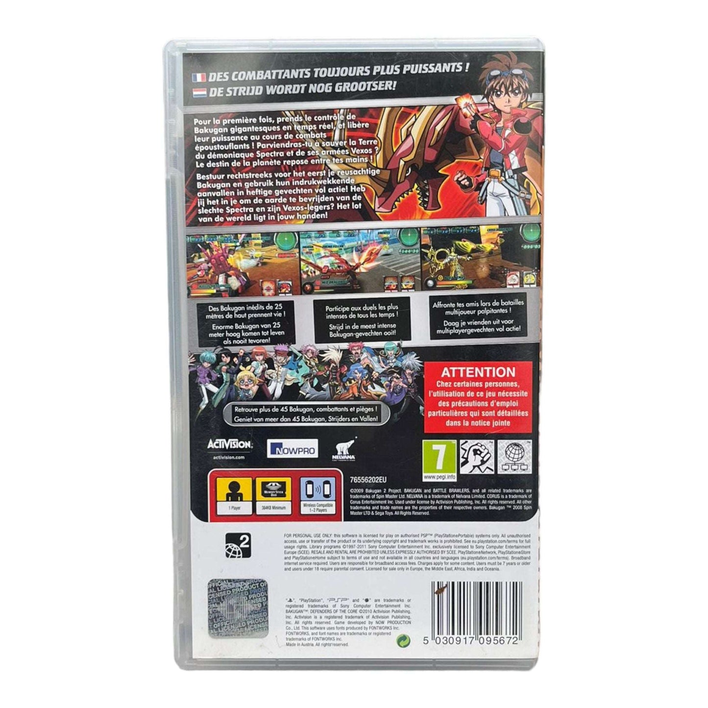 Bakugan Defenders Of The Core - PSP - PSP Essentials