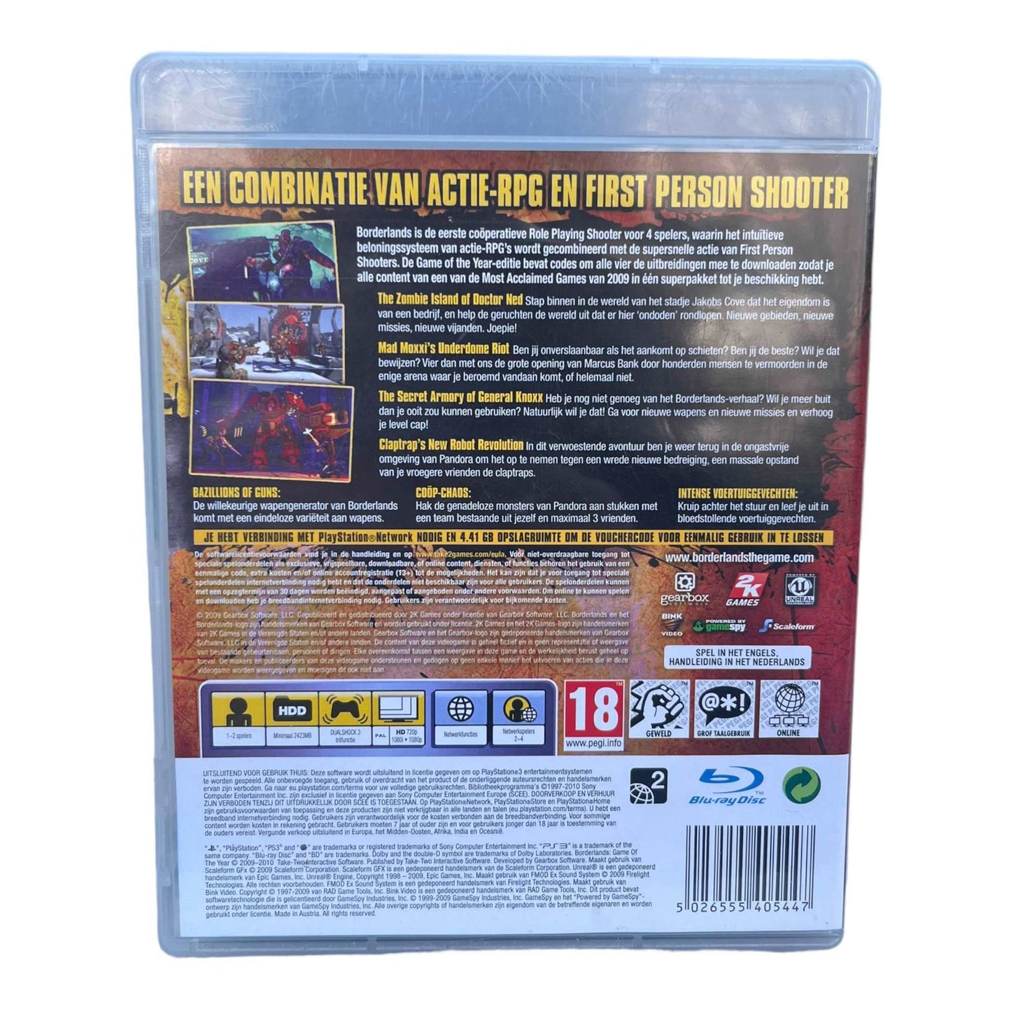 Borderlands Game of the year-editie - PS3