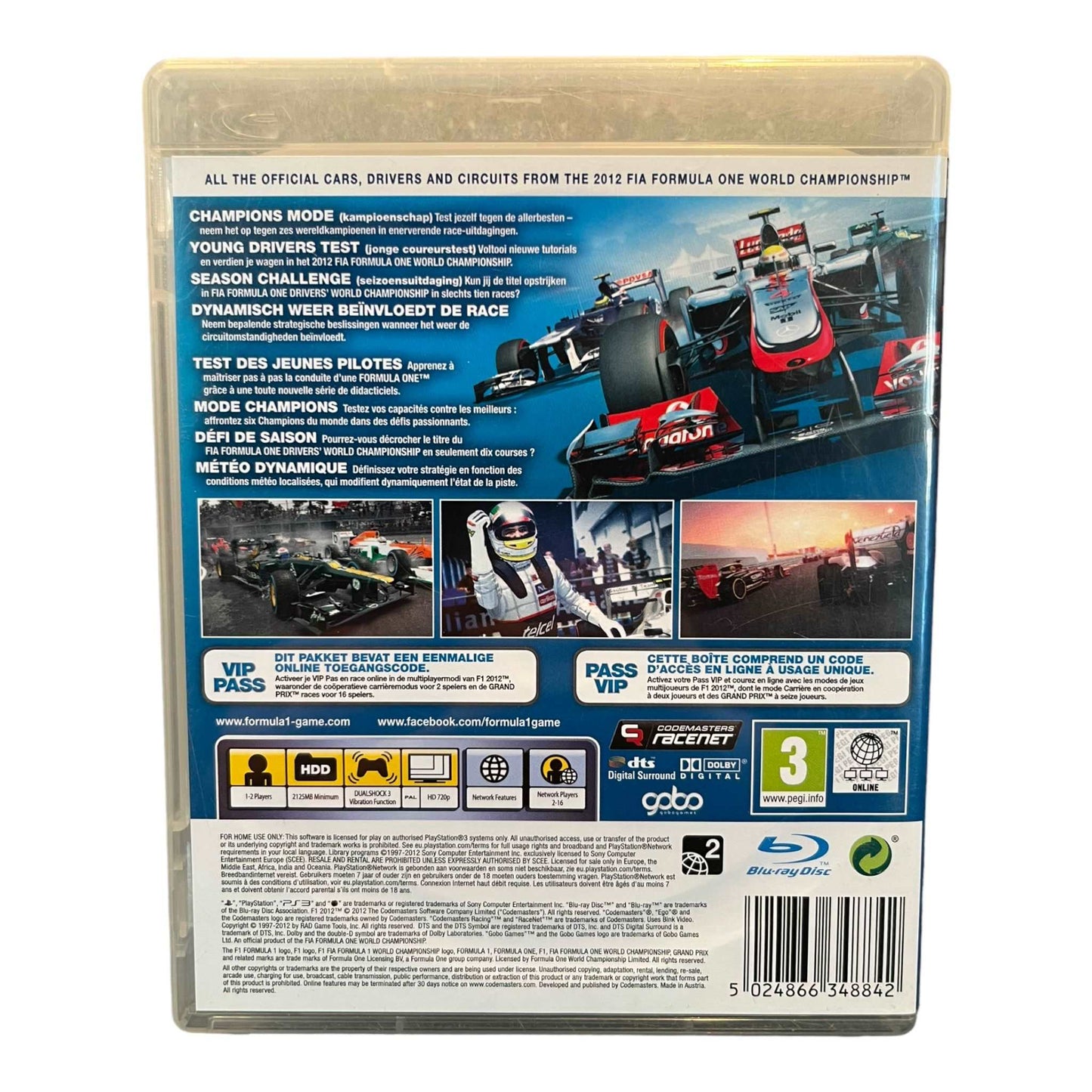 F1 2012 - PS3