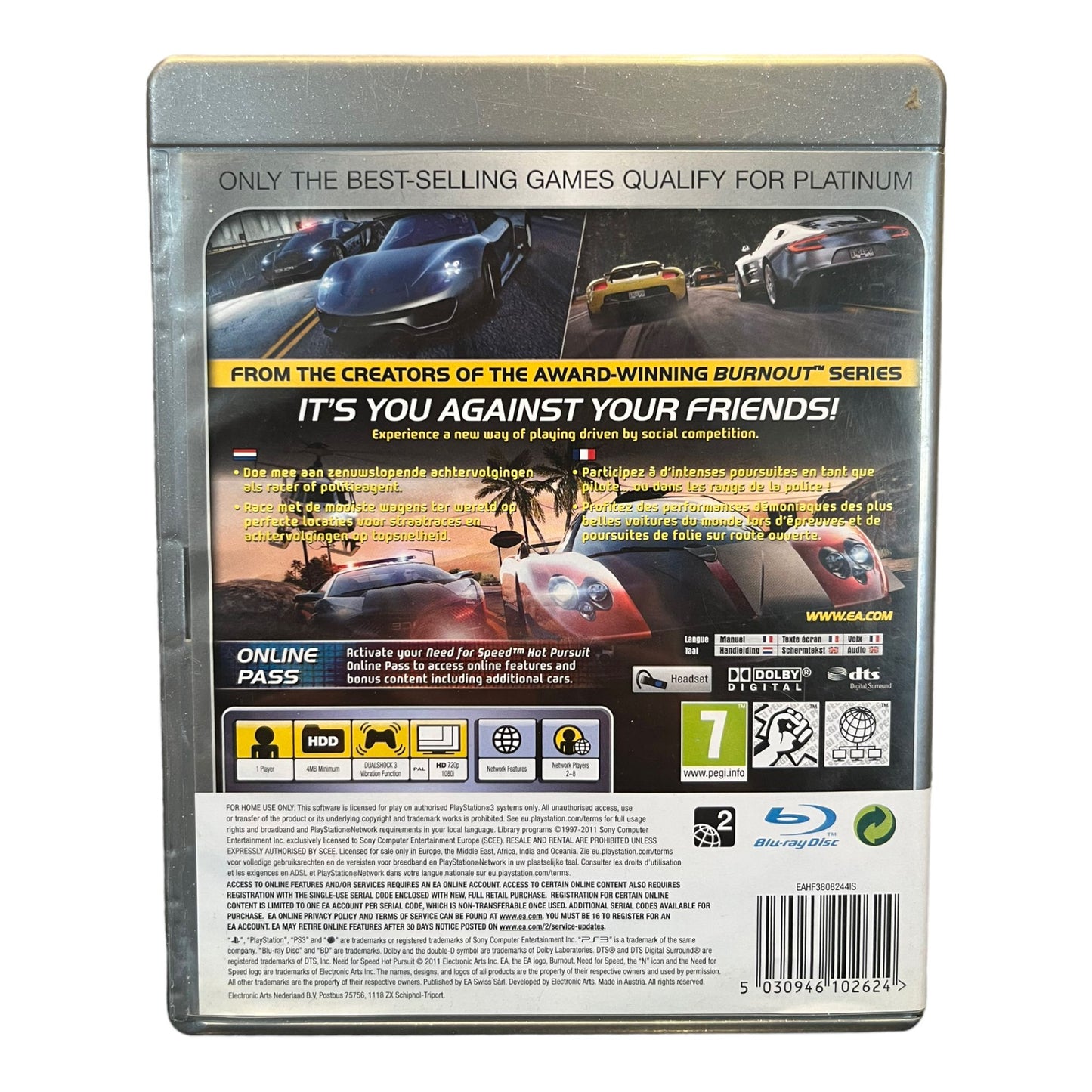 Need for Speed: Hot Pursuit - Platinum