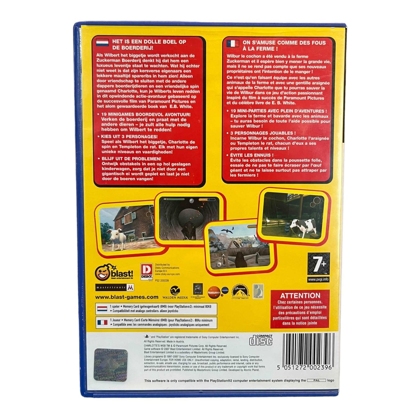 Charlotte's Web - PS2