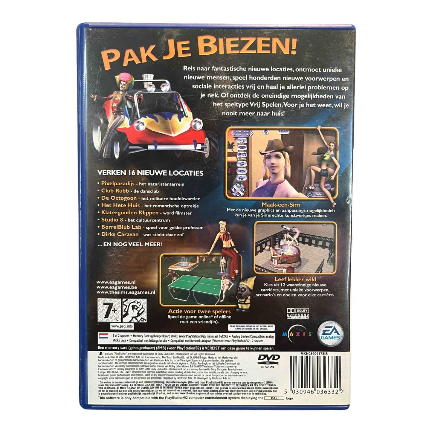 De Sims Erop Uit! - PS2