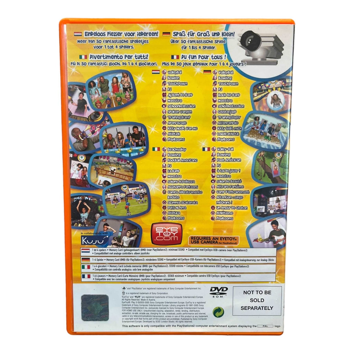 Eye Toy Play 3 - PS2
