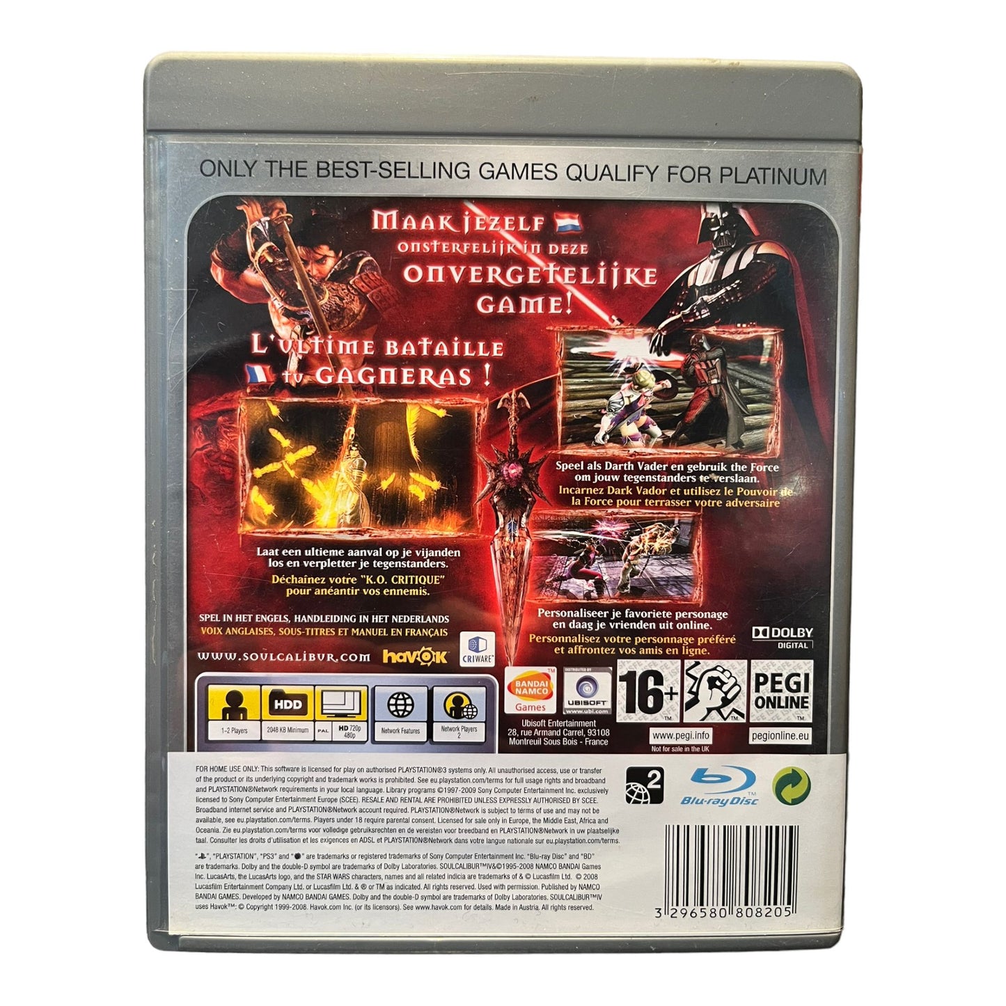 Soul Calibur 4 - Platinum