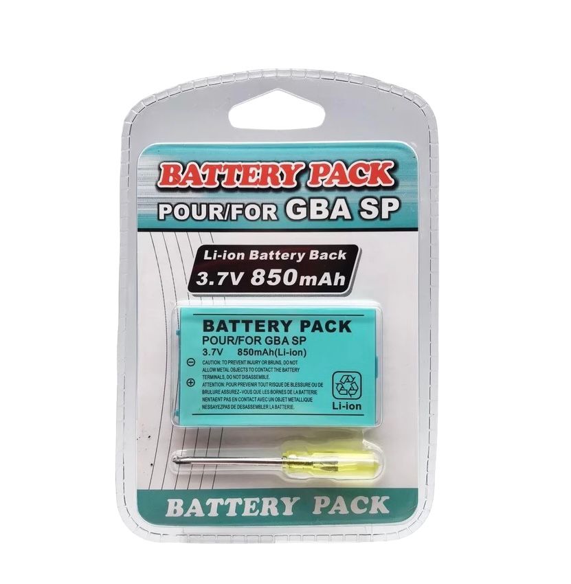 Li-ion Batterij voor Gameboy Advance SP