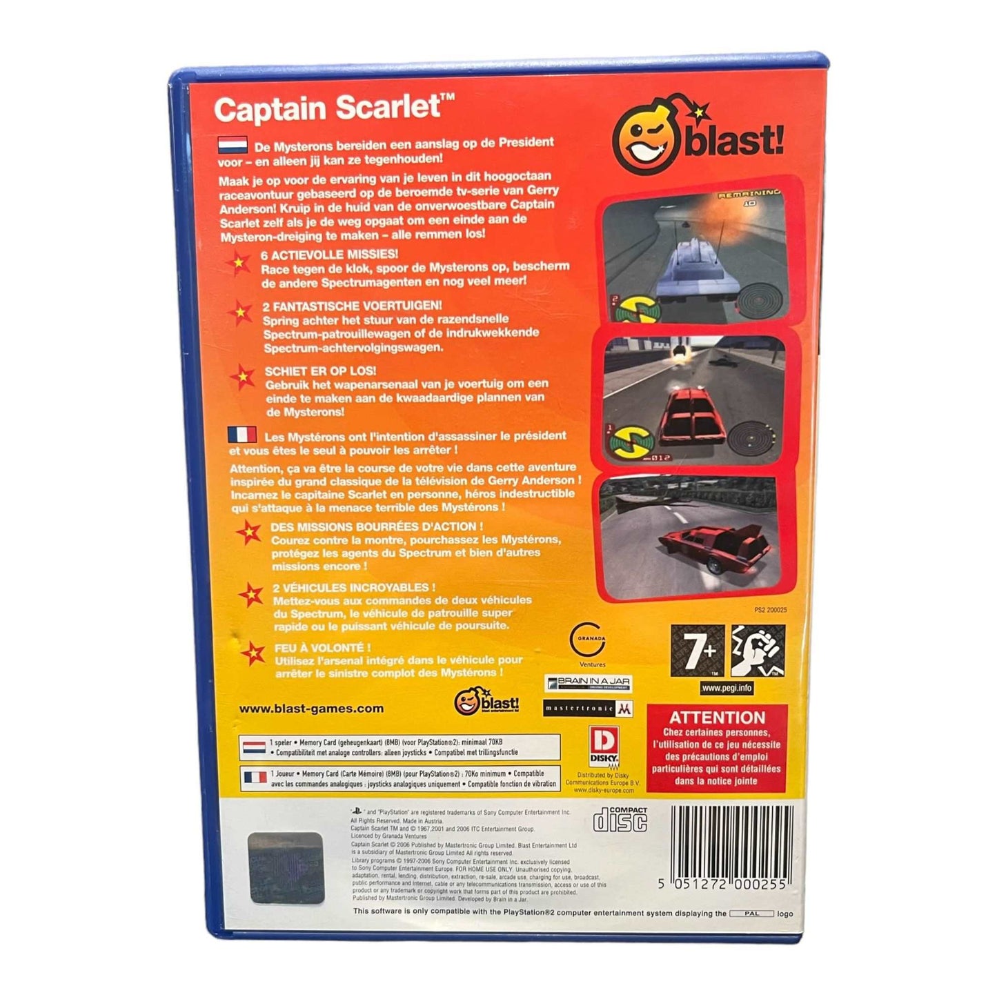 Captain Scarlet - PS2