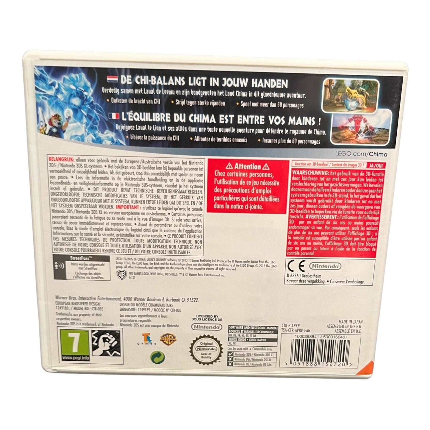 LEGO Chima Laval's Journey - 3DS