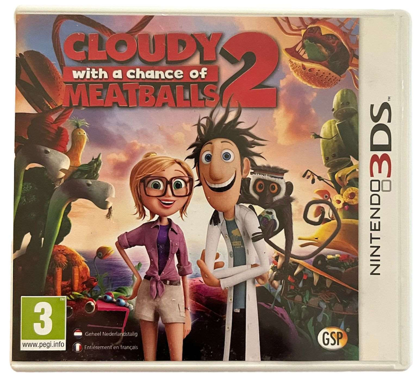 Het regent gehaktballen 2 - 3DS